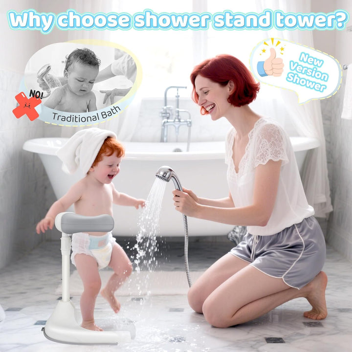Baby Dusche Ständer,Baby Shower Stand Support,Höhenverstellbar,Mit Rutschfestem Boden Und Sicherheit