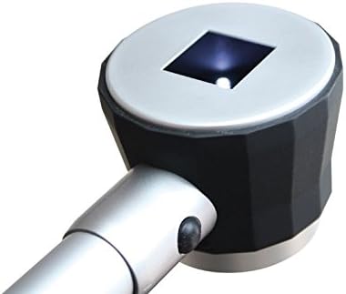 LINDNER Das Original Alu LED-Aufsetzlupe, Vergrösserung 10x