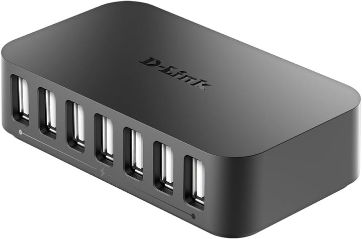 D-Link DUB-H7 7-Port USB 2.0 Hub (unterstützt Windows, Mac OS X, Linux) 7-in-1 (7x USB 2.0 Hub) USB