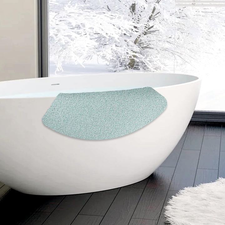 Walant Duschmatte rutschfest Waschbar,PVC Luffa Badematte,Schnell trocknend,Anti-Rutsch, Hervorragen