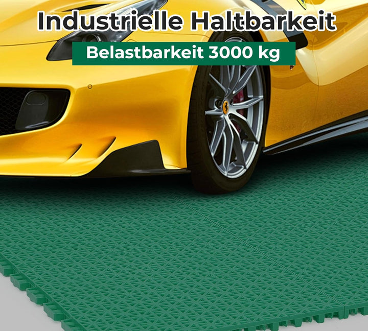 jxgzyy 24 STK Puzzlematte Set Bodenschutzmatte Sportmatte Fallschutzmatten Outdoor Gymnastikmatte Fi