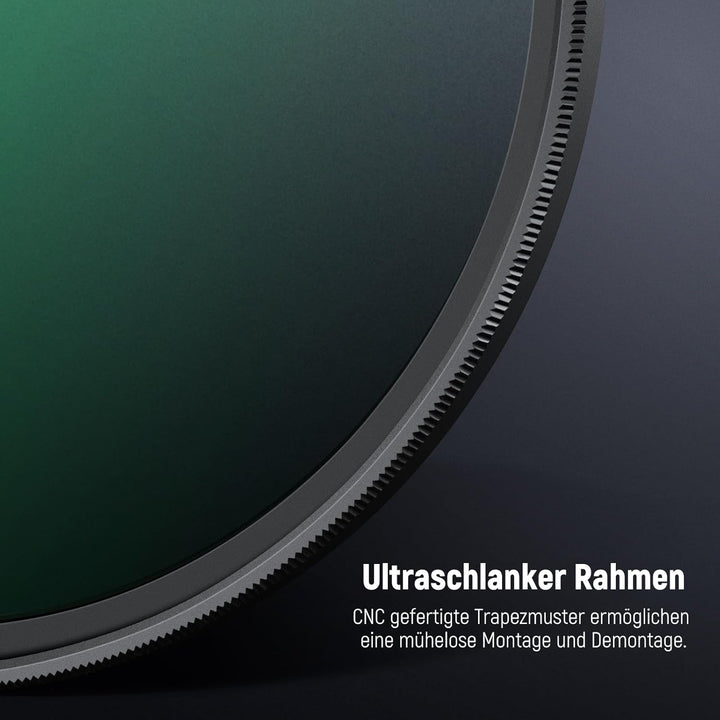 NEEWER 46mm Black Diffusion 1/4 Filter, Traumhafter weicher filmischer Kamera Objektiv Effektfilter