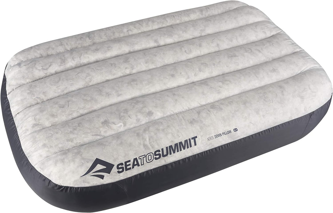 Sea to Summit Aeros Down Pillow Deluxe - Kopfkissen/Daunen Reisekissen, Grey