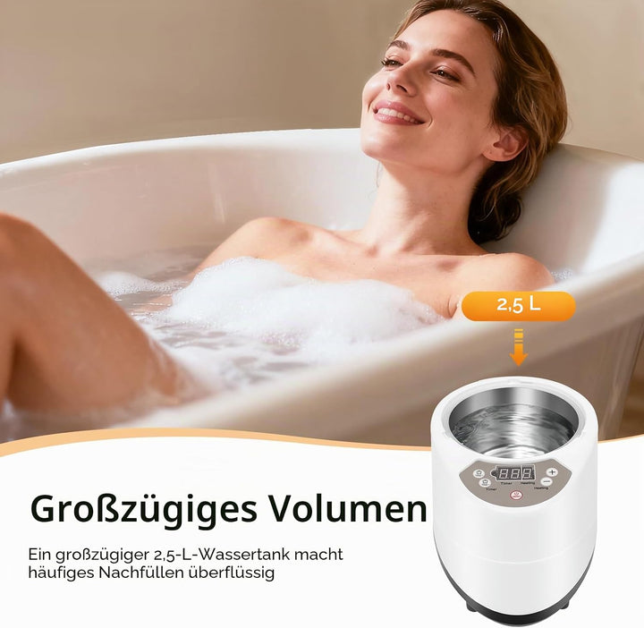 Sauna Dampferzeuger, Dampfsauna Saunadampfer, Sauna Dampferzeuger mit Fernbedienung, 1000W 3L Dampfs