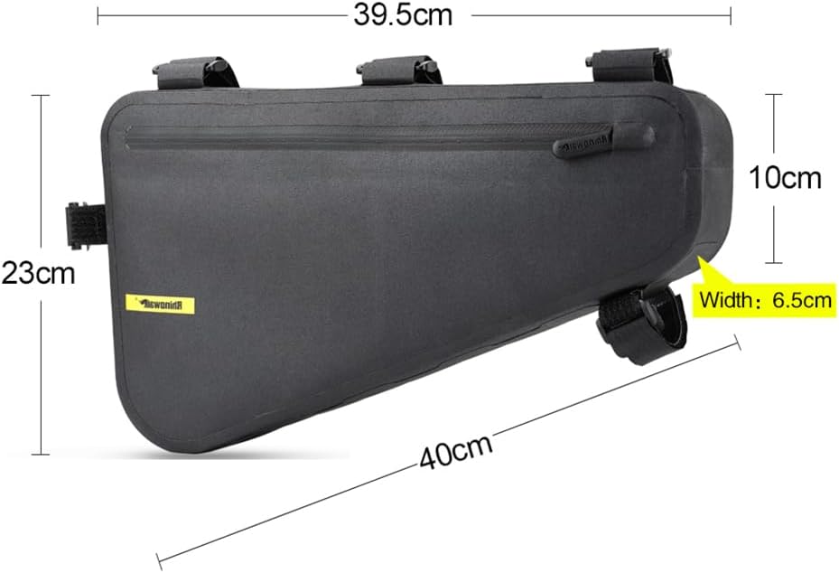 Rhinowalk Fahrrad Rohrtasche Rahmentasche Triangeltasche Wasserdicht Dreieck Fahrradtasche für Mount