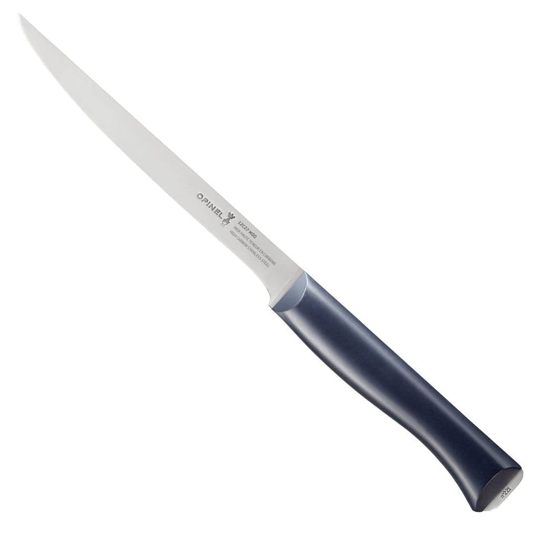 Opinel 254524 Intempora II Filetiermesser Messer, Silber, 31.5