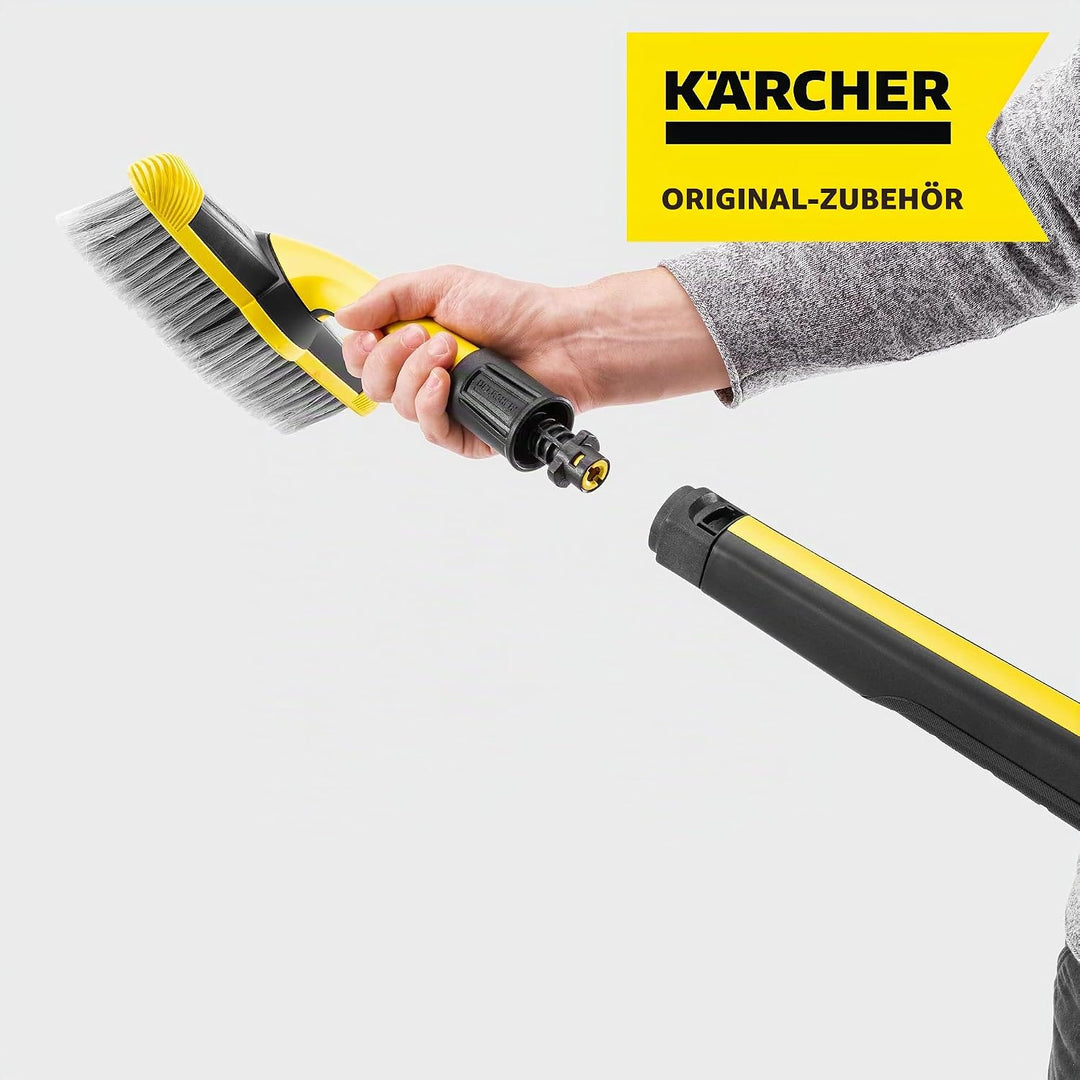 Kärcher Flächenreiniger T-Racer T 7 Plus (Spritzwasserschutz, Zwei Flachstrahldüsen) &amp; WB 60 weiche