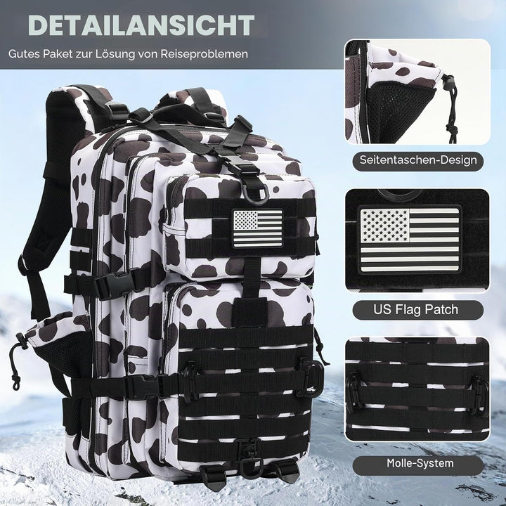 Hannibal Tactical Militär Taktischer Rucksack Cooper Rucksack Armee Assault Pack 3 Tage Bug Out Go B
