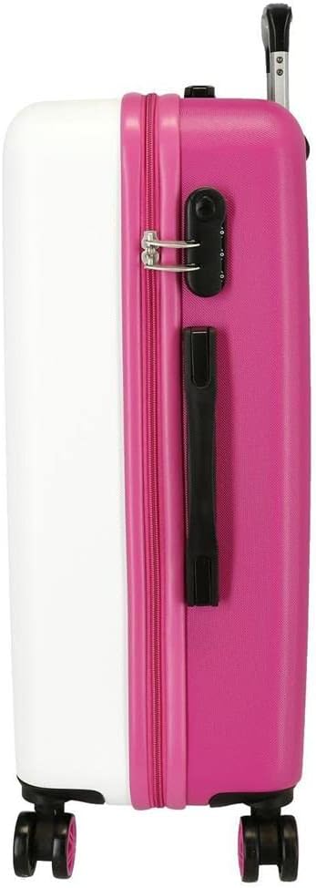 Disney Have A Good Time Minnie So schönes Kofferset Pink 55/65 cm Starres ABS Seitliches Zahlenschlo