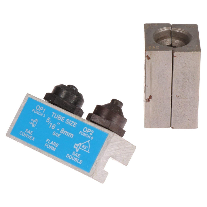 AB Tools 5/16" SAE Bremsleitung Abfackeln Werkzeug Punch&Einzel-oder Doppelzimmer Sterben