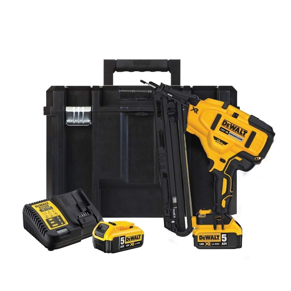 DEWALT DCN650P2-QW - Clavadora de Acabado sin escobillas XR 18V