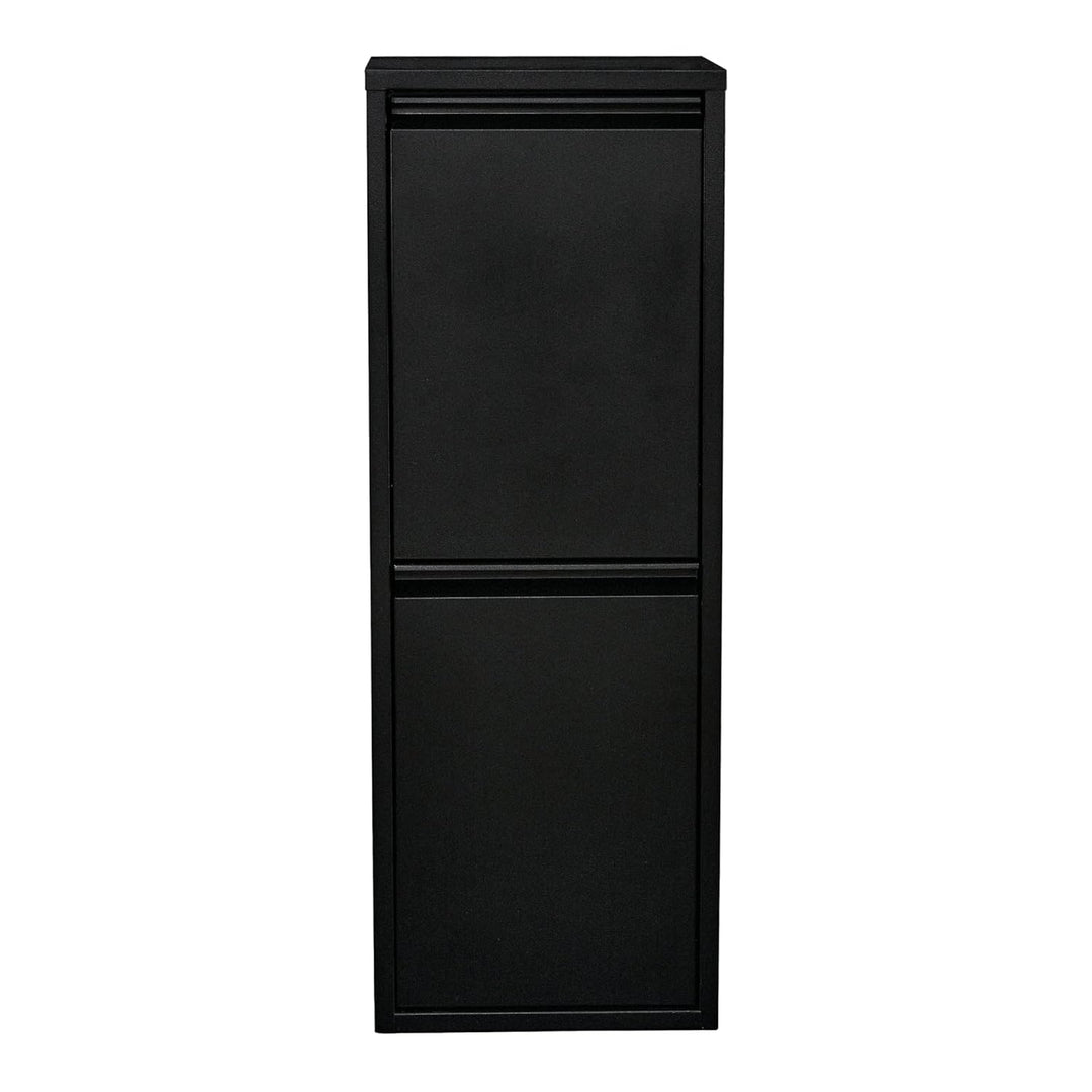 [en.casa] Mülltrennsystem Sollentuna Mülleimer 2 Fächer Küche 2 x 14 L Abfalleimer Müllschrank schma