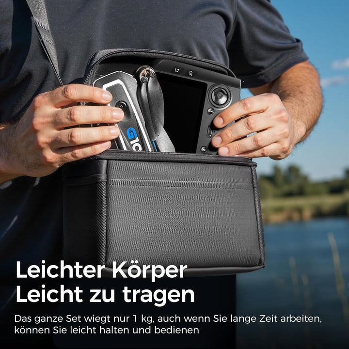 G10 GPS Drohne mit kamera 4K Erwachsene (Bildschirmfernsteuerung), 5G Faltbare Drone mit Bürstenlose