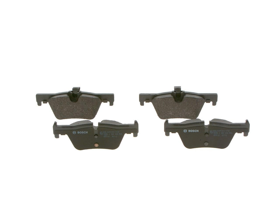Bosch BP1475 Bremsbeläge - Hinterachse - ECE-R90 Zertifizierung - vier Bremsbeläge pro Set