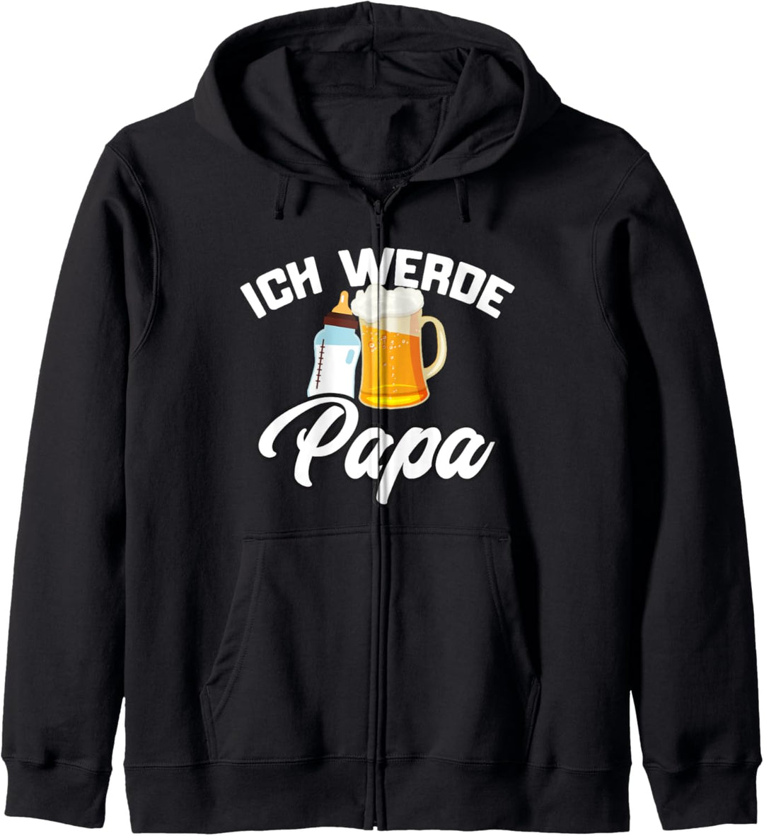 Ich werde Papa Vater wird 2024 geladen Kapuzenjacke
