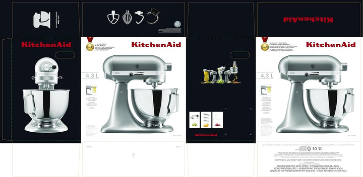 KitchenAid KÜCHENMASCHINEN MIT KIPPBAREM MOTORKOPF 4,3L 5KSM95PSECU