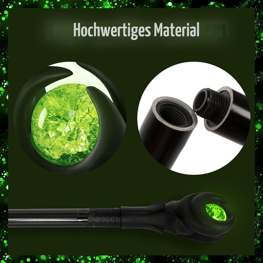 Applysu Maleficent zauberstab, 51in Halloween zauberstab