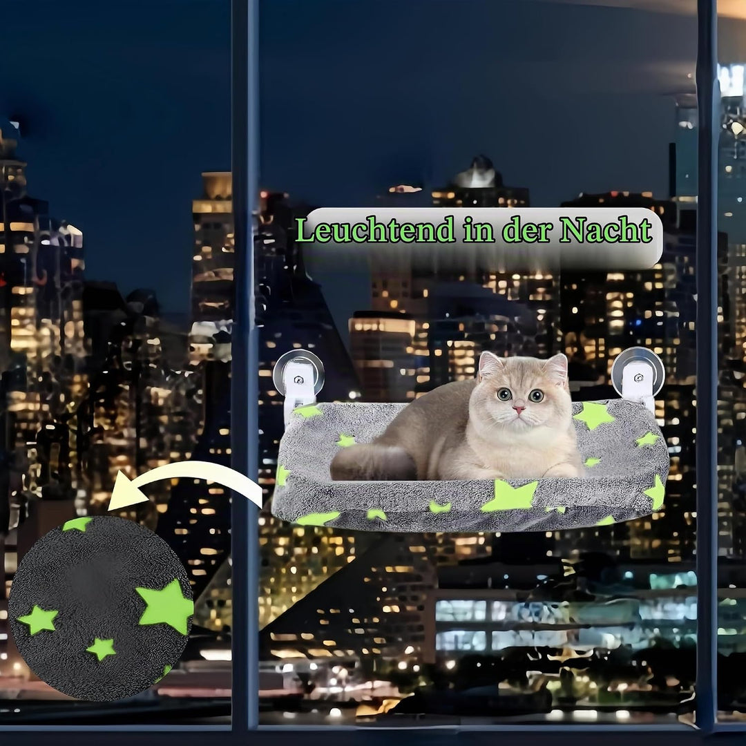 Katzen fensterliege-Faltbare Fenster hängematte für Katzen-Katze fensterbett,52cm Fenster hängematte