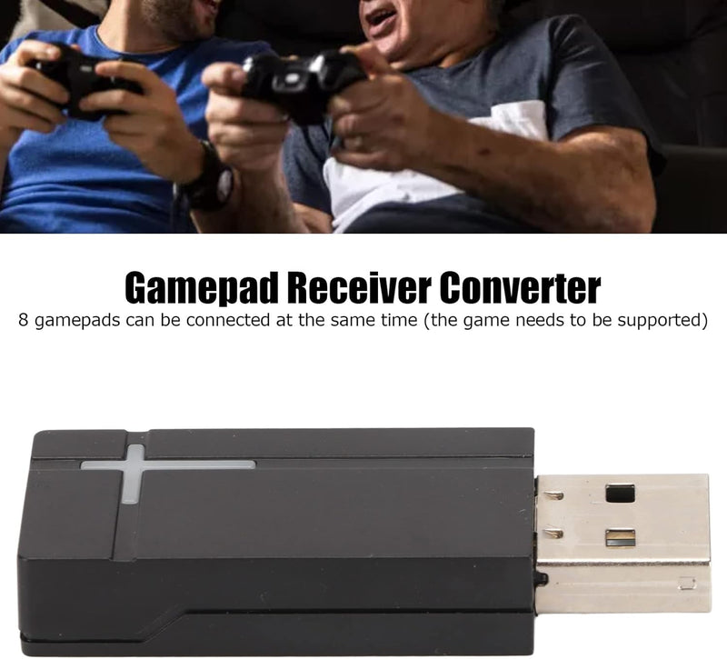 Annadue Kabelloser Adapter für Xbox One, Gamepad PC Empfängeradapter, 2,4G Wireless Gamepad Empfänge