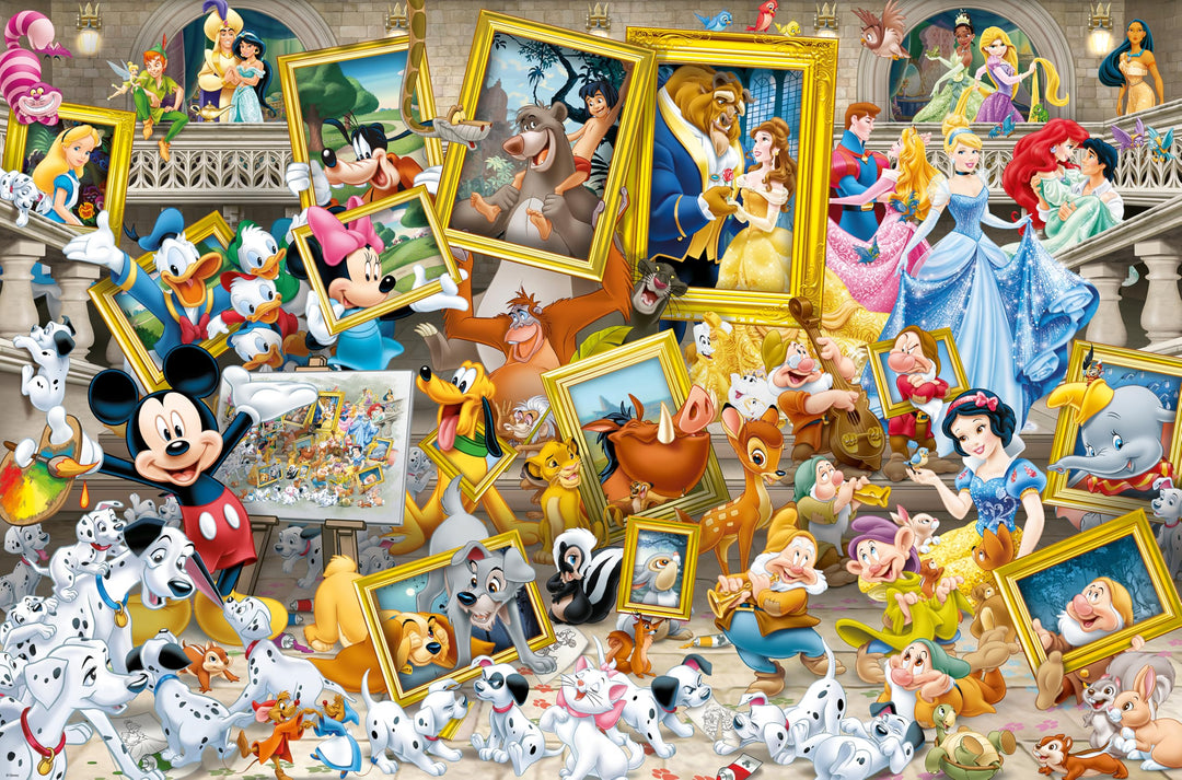 Ravensburger Puzzle 17432 - Mickey als Künstler - 5000 Teile Disney Puzzle für Erwachsene und Kinder