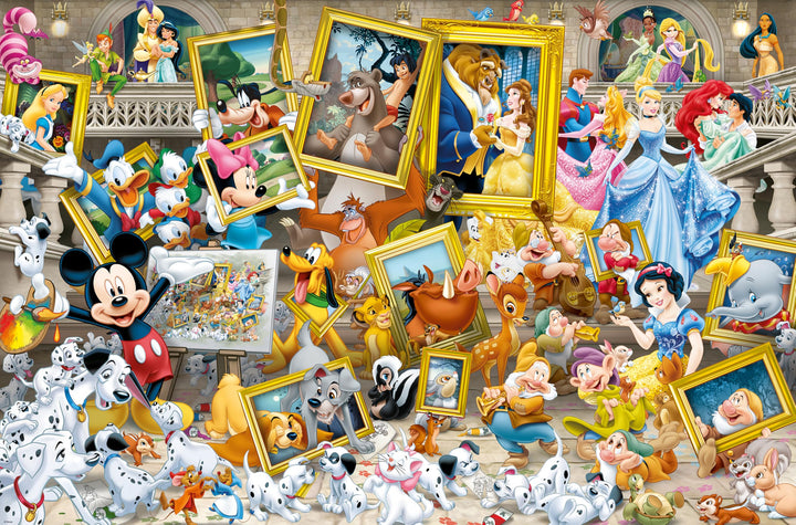 Ravensburger Puzzle 17432 - Mickey als Künstler - 5000 Teile Disney Puzzle für Erwachsene und Kinder