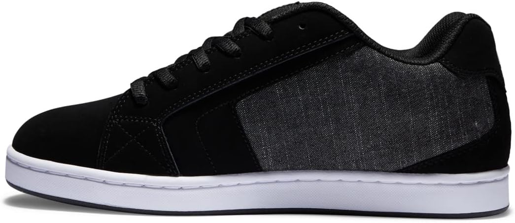 DC Shoes Herren NET Skateboarding Schuh 38 EU Black Armor Black, 38 EU Black Armor Black