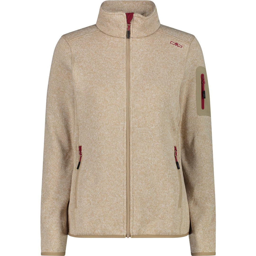CMP Damen Damenjacke fleecejacke 44 Sesam-anemone, 44 Sesam-anemone