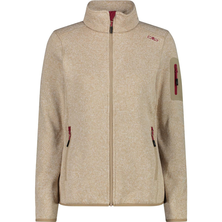 CMP Damen Damenjacke fleecejacke 44 Sesam-anemone, 44 Sesam-anemone