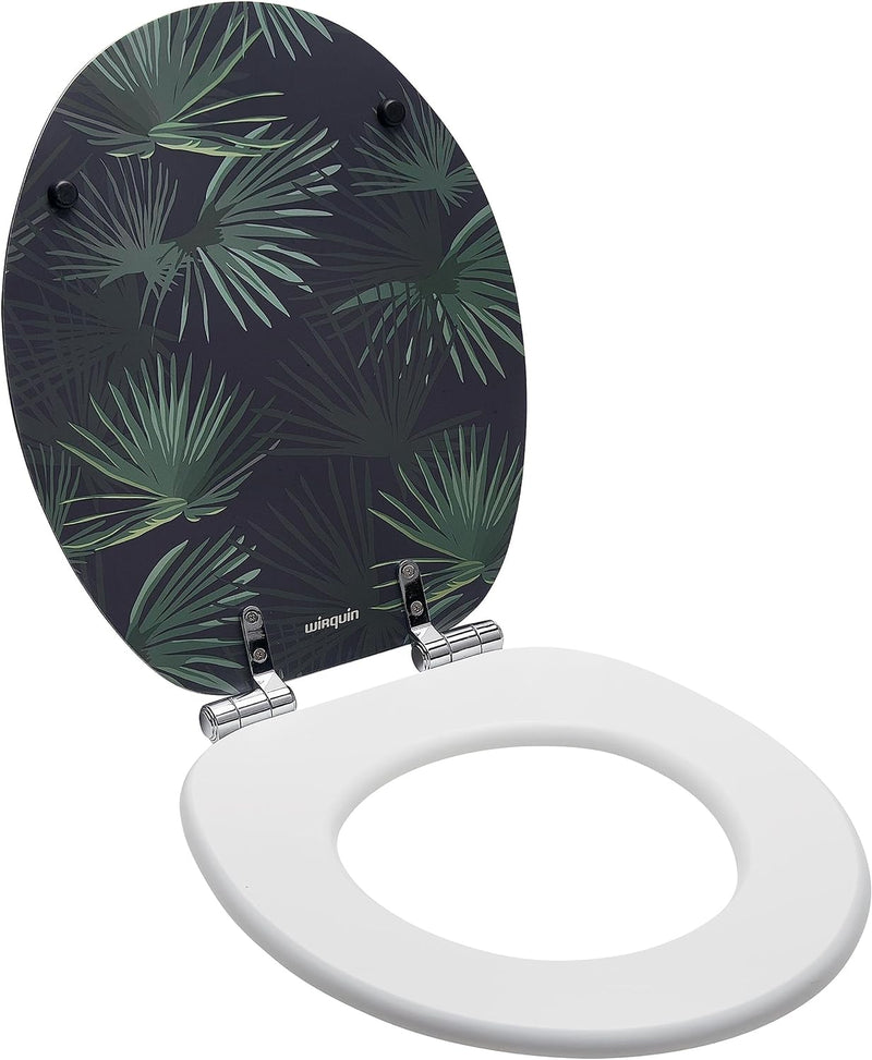 WC-Sitz Woody – Dark Jungle