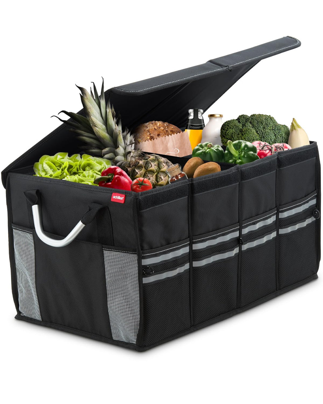 achilles Strong-Box - extrem belastbare Transport-Tasche - Faltbox für den Kofferraum, Reisen oder d