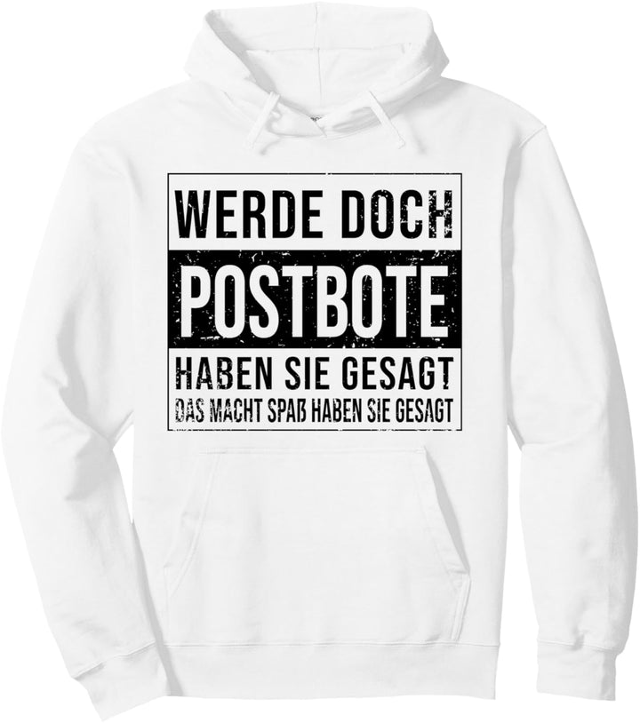 Postboten Geburtstag Arbeit witzige Postbote Postboten Pullover Hoodie