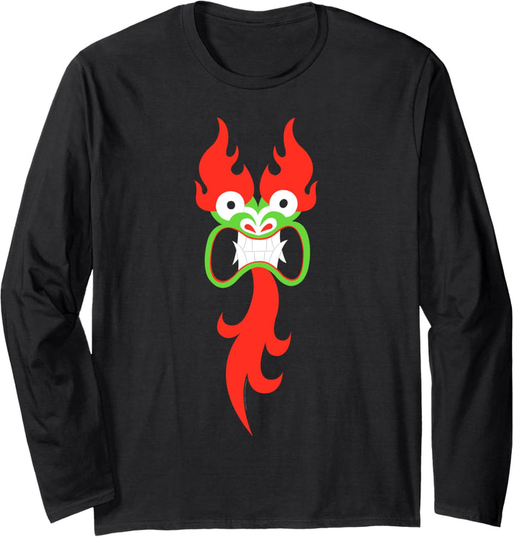 Samurai Jack Aku Face Langarmshirt