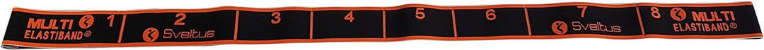 Sveltus Elastiband MULTI 30 kg 8 Griffschlaufen Fitnessband Widerstandstraining
