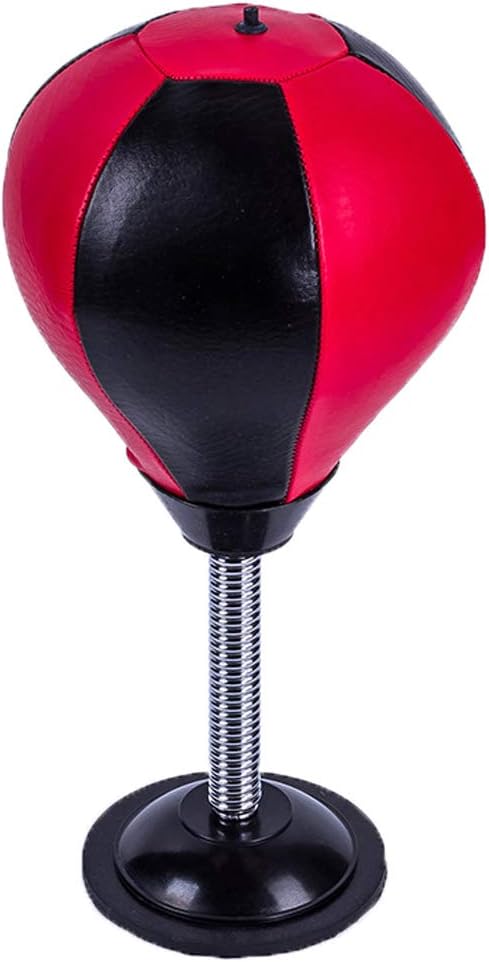 Punching-Ball zum Boxen für den Schreibtisch, extrem Starke Saugkraft, Stressabbau, Speed Ball mit P