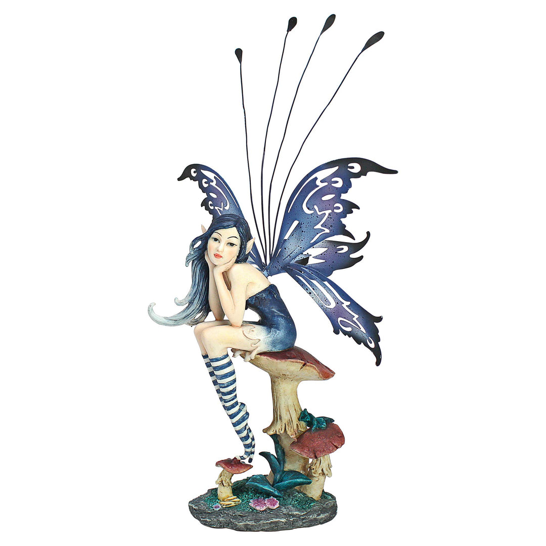 Design Toscano Sapphire, die Pepperwand-Fee, Figur, Sapphire