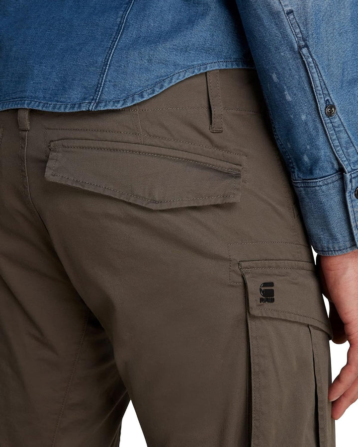 G-STAR RAW Herren Rovic Zip 3D Straight Tapered Hose 40W / 32L Grün (Dk Bronze Green 5126-6059), 40W