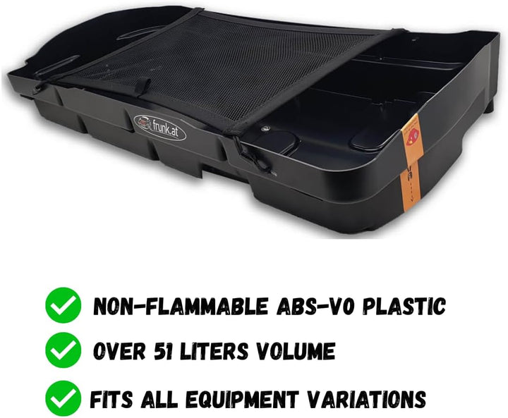 frunk | Front Trunk | vorderen Kofferraum kompatibel für Peugeot E-3008 / E-5008 2024- | Stauraum |