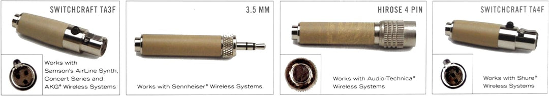 Samson SE50 Headset Microphone, Beige