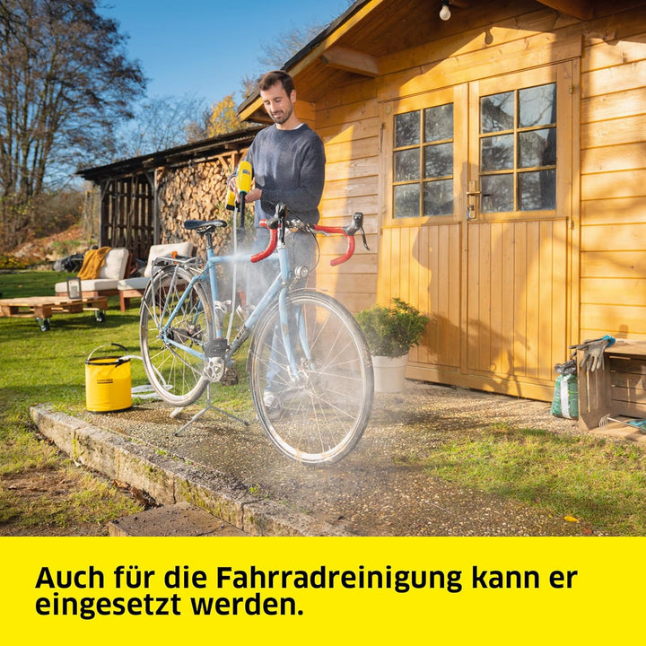 Kärcher 18 V Akku-Druckreiniger KHB 4-18 Plus Battery Set, Druck: 21 bar, Flachstrahldüse, Ansaugsch