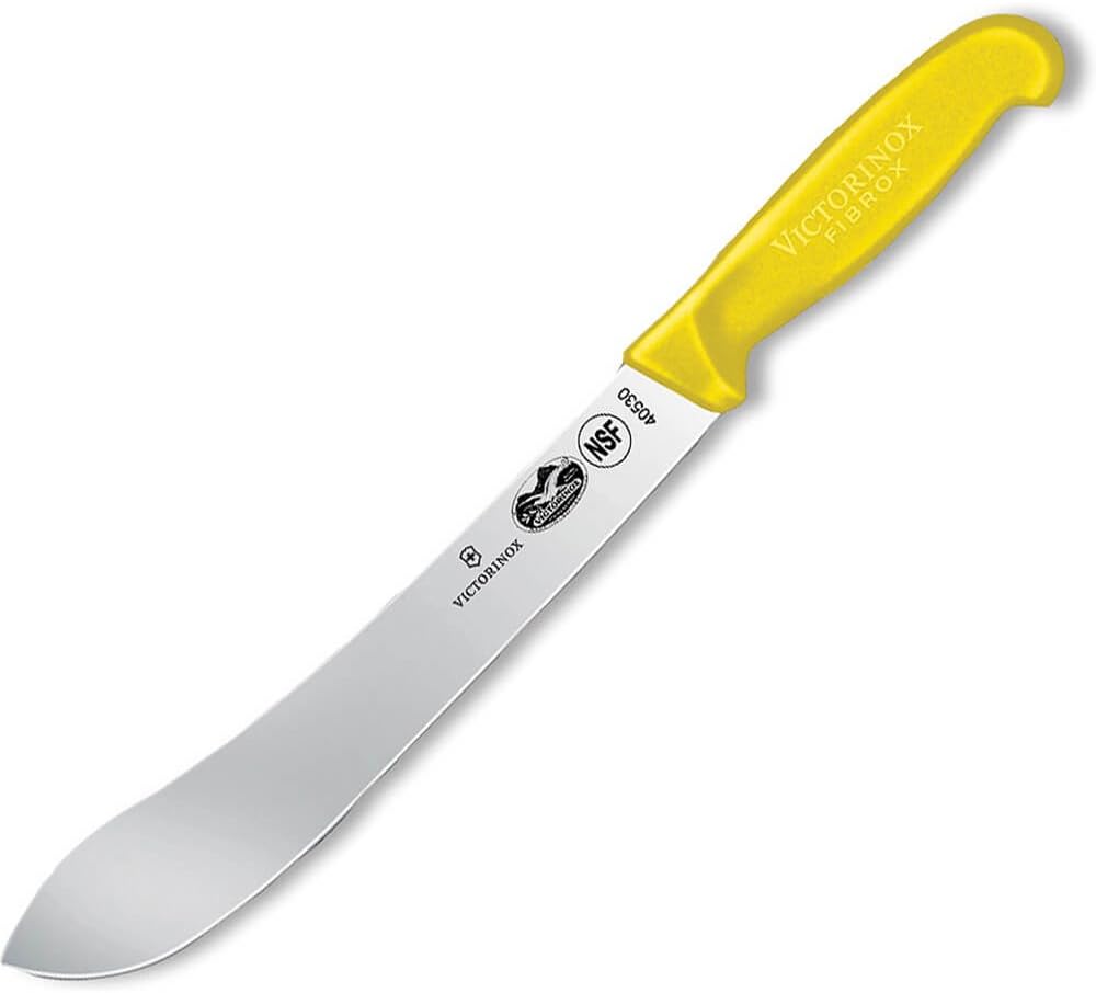 Victorinox Fibrox Küchenmesser Schlachtmesser, Extra Scharfe Klinge, Rostfreier Stahl, Spülmaschinen