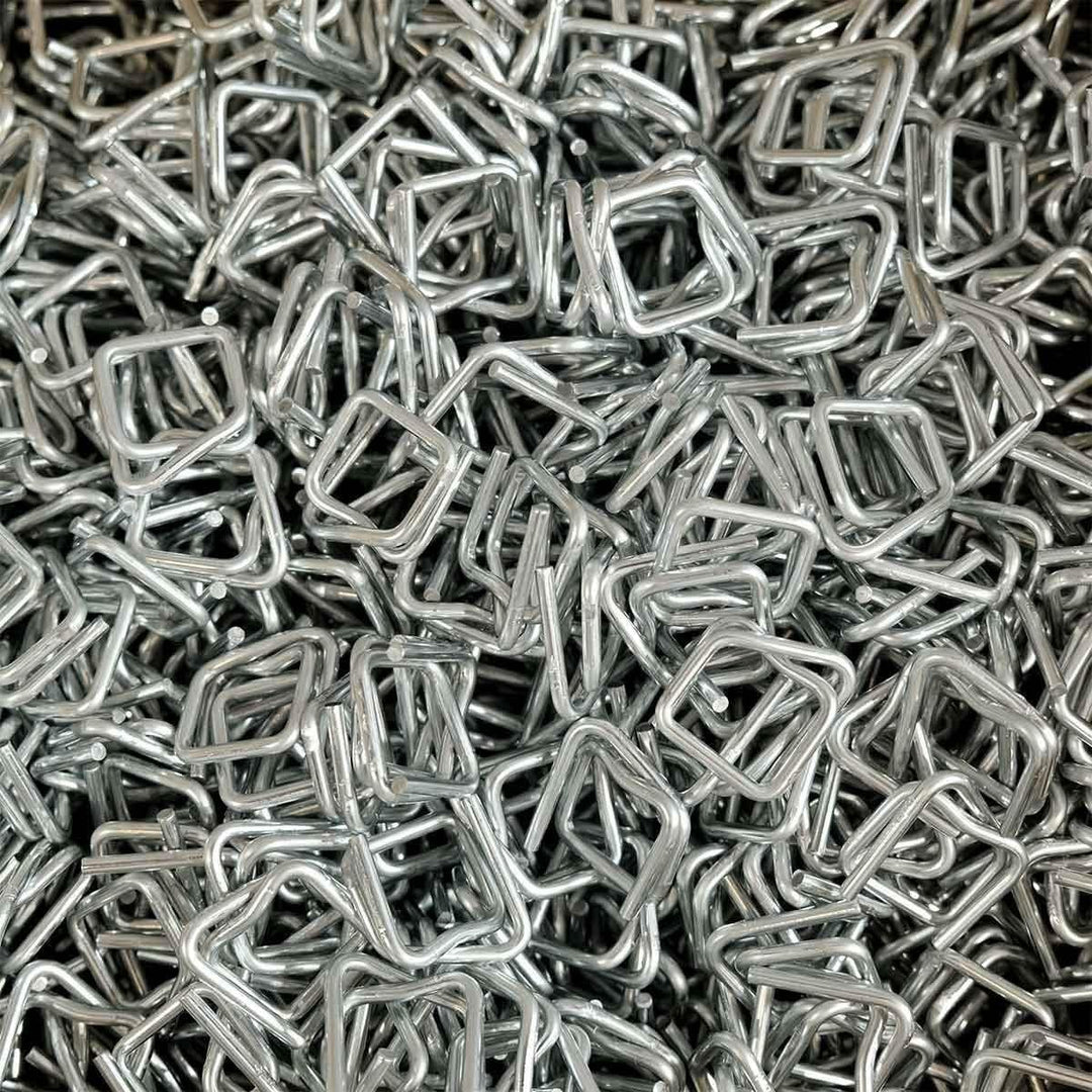 tecplast pr0642 Karton de 1000 Boucles Stahl, PR0645 19 mm, 19 mm
