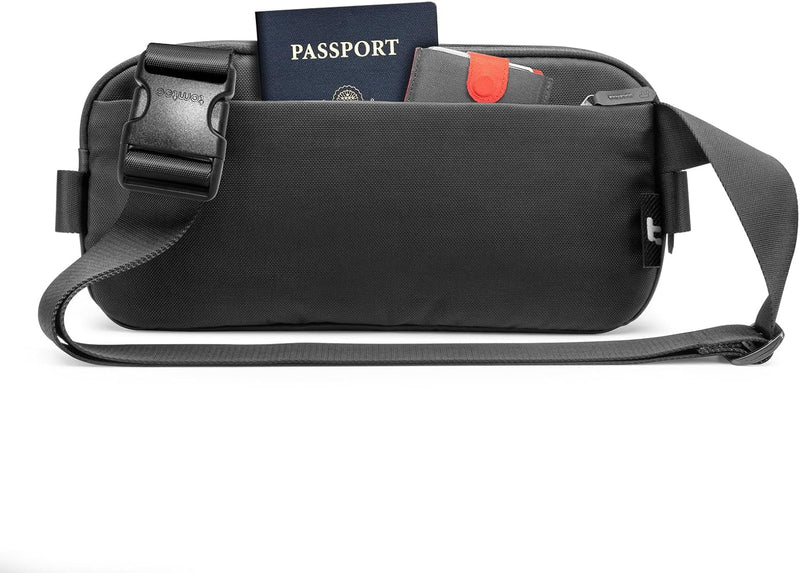 tomtoc Kompakt Sling Bag, 4L Minimalistisch Brusttasche Umhängetasche Schultertasche für Herren und