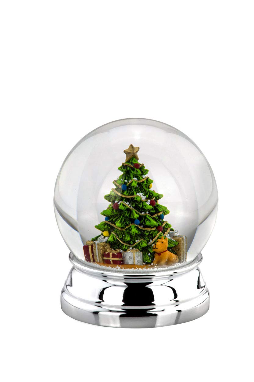 Schneekugel Weihnachtsbaum XL Höhe 12,0 cm, Ø 10,0 cm