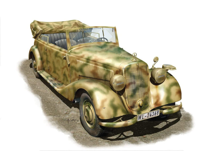 MiniArt 35107 - Deutscher Stabswagen Typ 170V.Cabrio B