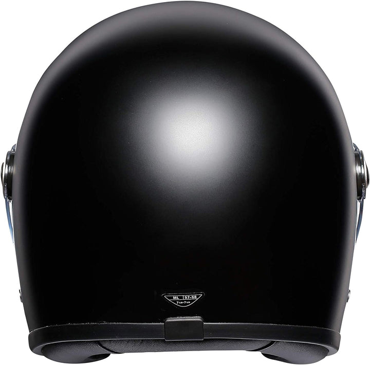 AGV X3000 ECE 22-05 Solid Motorrad Integralhelm ECE 22-05 Legends, Vintage Retro, Matt Schwarz, MS