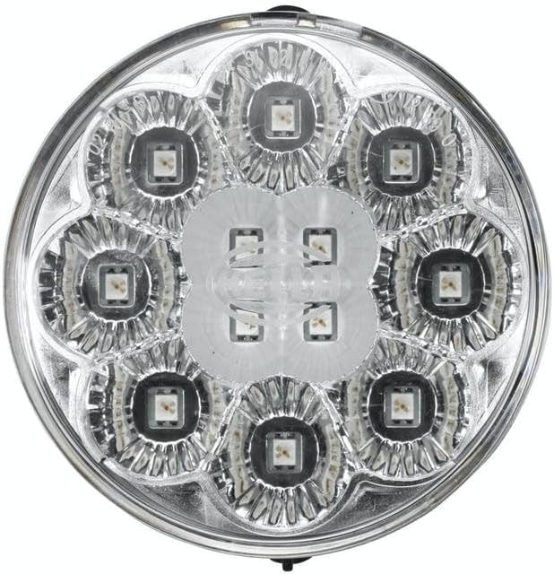 HELLA - Blinkleuchte - LED - 12V - Einbau/Schraubanschluss - Lichtscheibenfarbe: glasklar - hinten/l