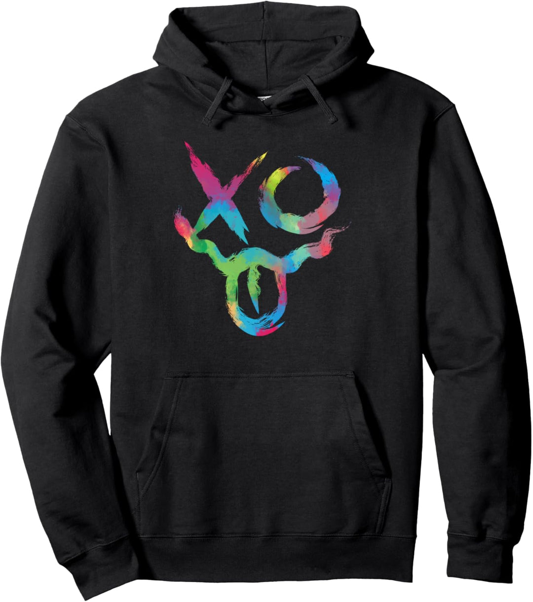 Sommer EDM Festival Rave Face Tech Pullover Hoodie
