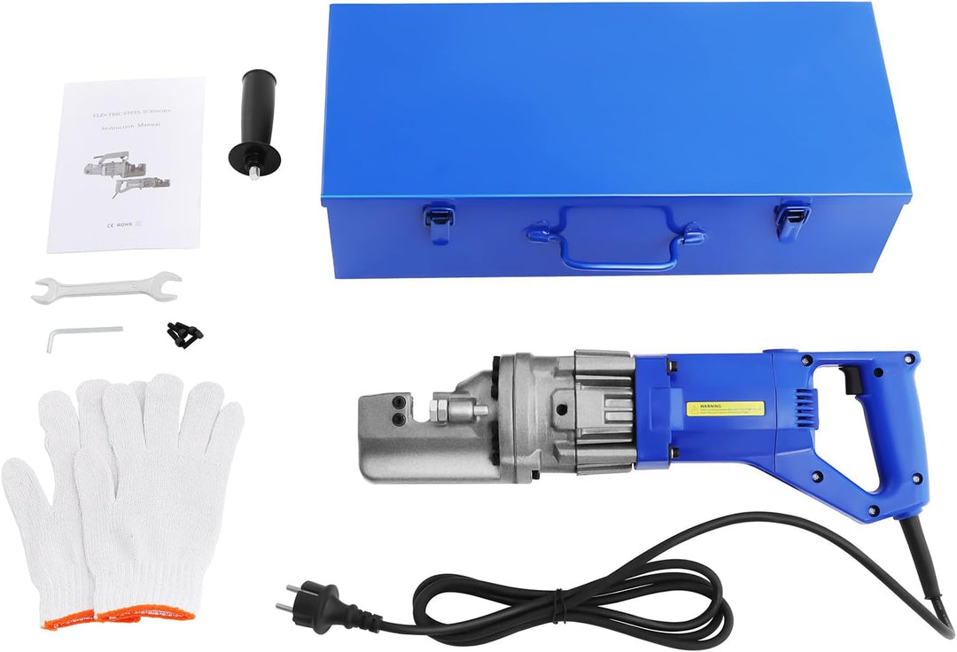 SHZICMY Hydraulische Bolzenschneider Elektrisch Betonstahlschneider Baustahlschneider Tragbare Elekt