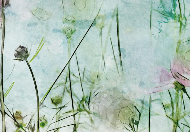 murando - Bilder Wiese 90x60 cm Leinwandbild 1 tlg Kunstdruck modern Wandbilder XXL Wanddekoration D