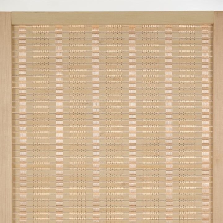 DESIGN DELIGHTS RAUMTEILER Bastia | 170x120 cm, Bambus, Holz, gewebter Faden | Paravent, Trennwand,